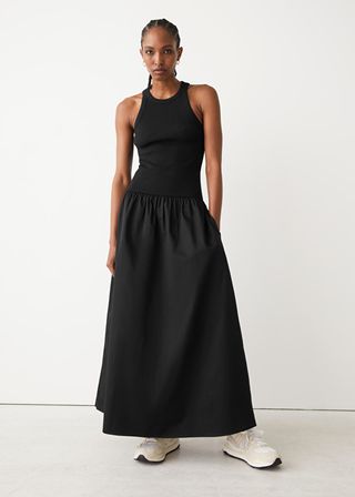 & Other Stories + Sleeveless Voluminous Maxi Dress