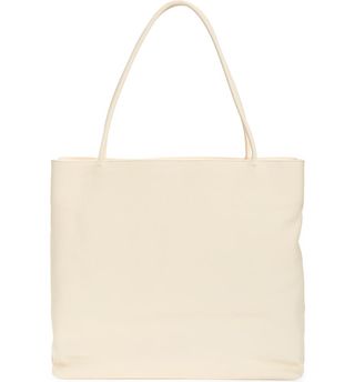 The Row + Large Zip Leather Shopper