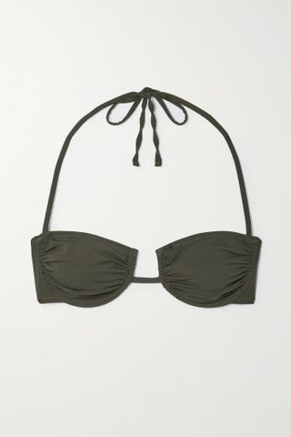 Fisch + + Net Sustain Coquillage Recycled Underwired Halterneck Bikini Top