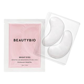 BeautyBio + Bright Eyes Collagen-Infused Brightening Colloidal Silver Eye Masks