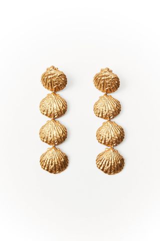 Zara + Shell Earrings