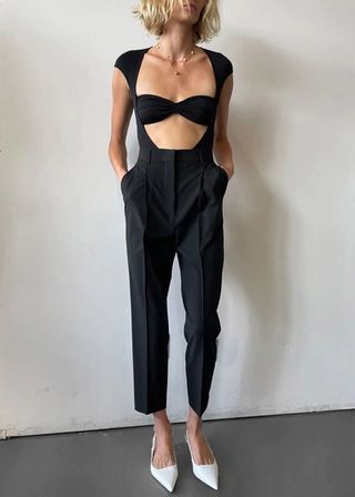 Beaufille + Baes Bodysuit in Black