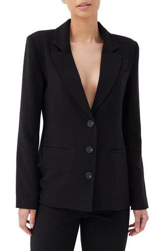 4th & Reckless + Devana Back Cutout Blazer