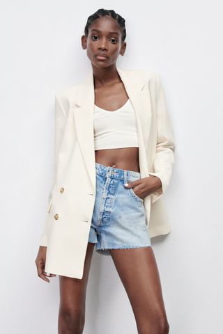 Zara + Straight Cut Shorts