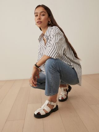 The Reformation + Andreas Fisherman Sandal