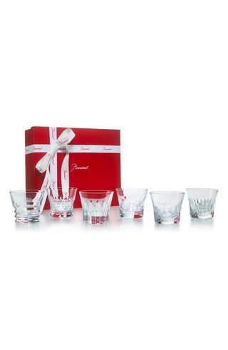 Baccarat + Everyday Baccarat Set of 6 Lead Crystal Tumblers