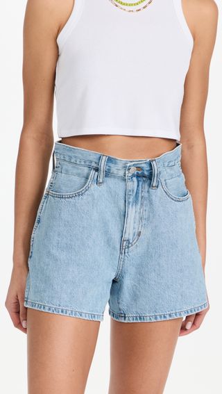 Madewell + Dressy Paperbag Shorts