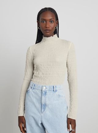 Who What Wear Collection + Ash Crinkle Turtleneck