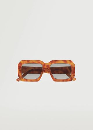Mango + Tortoiseshell Retro Sunglasses