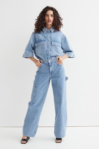 H&M + Workwear Straight Jeans