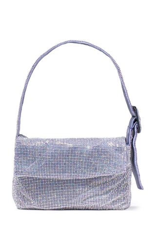Benedetta Bruzziches + La Vitty Mignon Crystal-Embellished Shoulder Bag