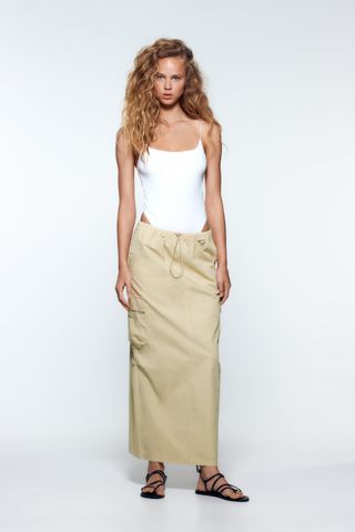 Zara + Cargo Skirt