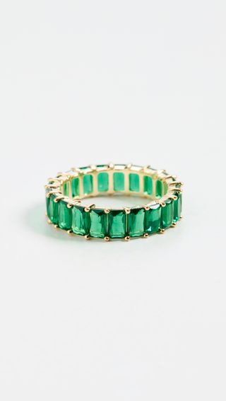 Adina's Jewels + Colored Baguette Ring