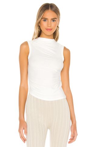 The Line by K + Selma Tank in Ivory
