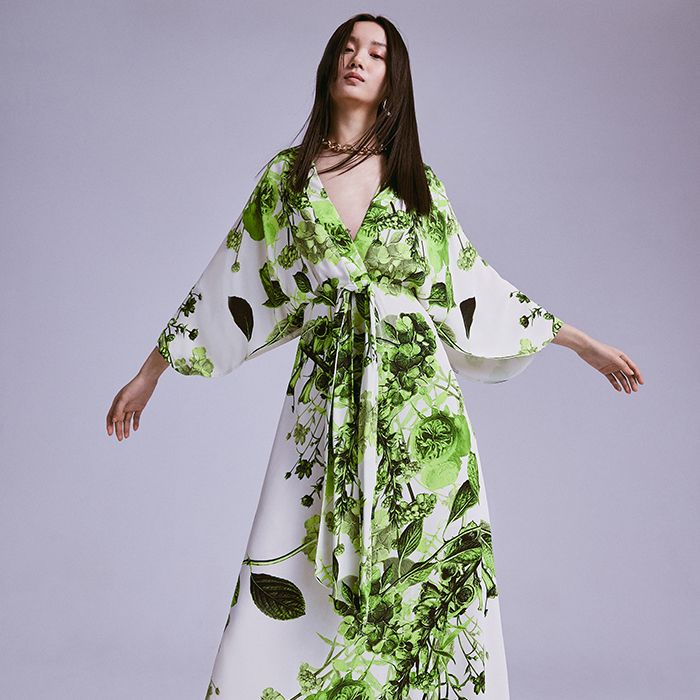 Silk Cotton Botanica Floral Woven Short Dress