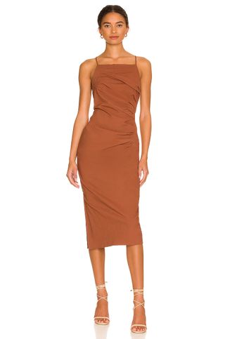 Astr the Label + Armona Dress in Brown