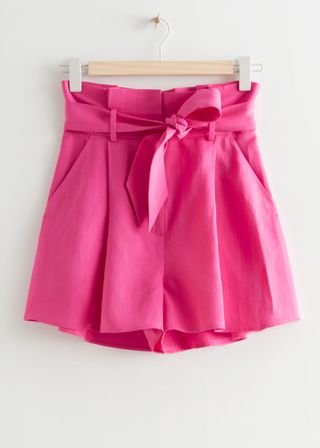 & Other Stories + Paperbag Waist Shorts