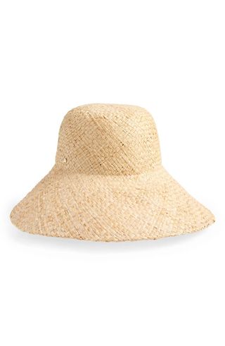 Kate Spade New York + Wide Brim Raffia Cloche