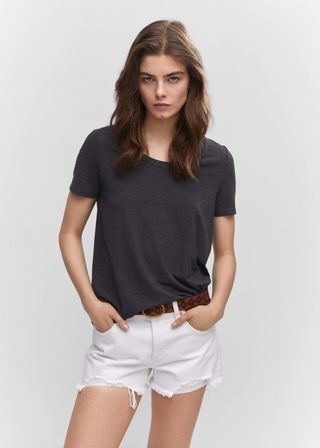 Mango + Short Sleeve T-Shirt