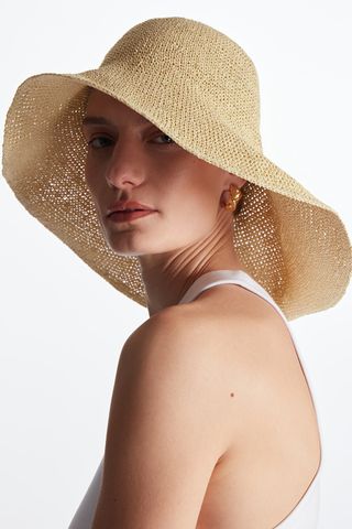 COS + Straw Sun Hat
