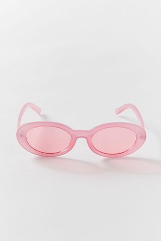 Urban Renewal + Tabby Plastic Oval Sunglasses