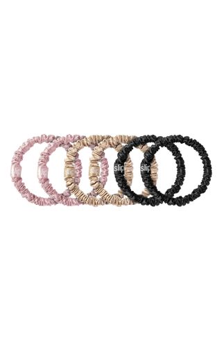 Slip + Pure Silk 6-Pack Skinny Hair Ties