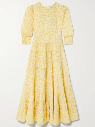 Rixo + Kristen Floral-Print Cotton Maxi Dress