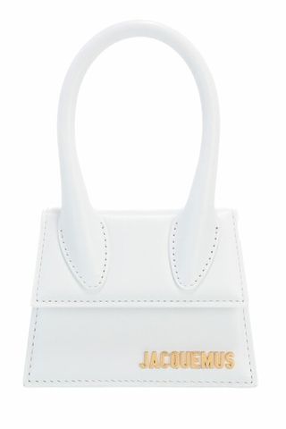 Jacquemus + White Le Chiquito Leather Bag
