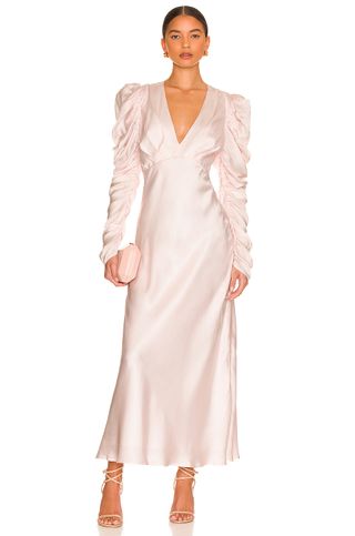 Bardot + Zaria Dress in Soft Pink