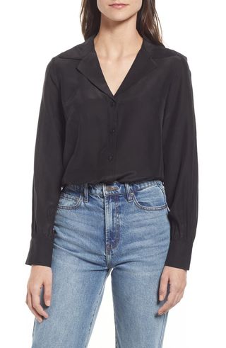 & Other Stories + Silky Button-Up Blouse
