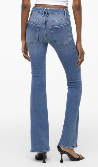Zara x Good American + Classic Bootcut Jeans