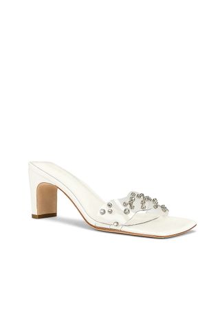 Song of Style + Sparkle Heel in White