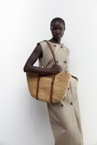 Zara + Jute Tote Bag