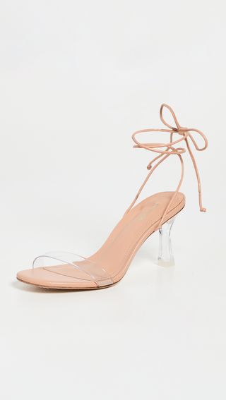 Larroude + Gloria Midi Heeled Sandals