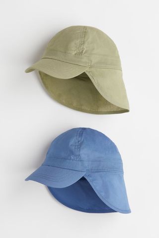 H&M + 2-Pack Cotton Sun Hats