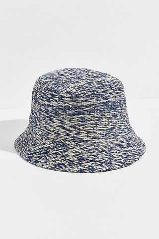 Free People + Trippy Straw Bucket Hat