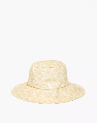 Madewell + Cotton-Linen Packable Sunhat