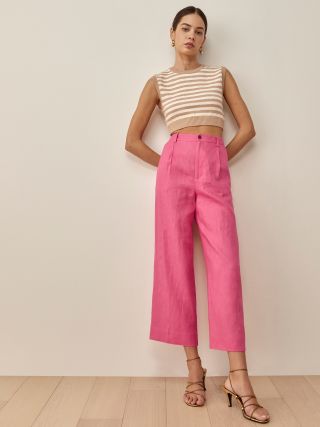 Reformation + Tommy Linen Pant