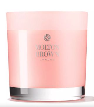 Molton Brown + Delicious Rhubarb & Rose Three Wick Candle