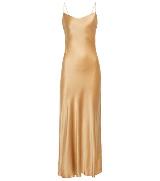 Asceno + Lyon Silk Slip Dress