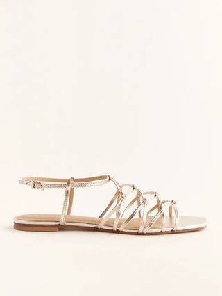 Reformation + Monaco Knotted Sandals