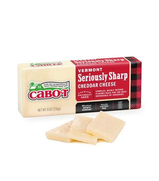 Cabot + Vermont Seriously Sharp Cheddar Cheese