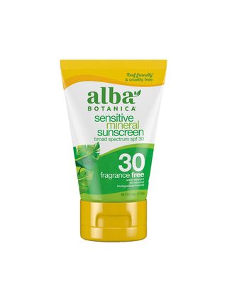 Alba Botanica + Sensitive Mineral SPF 30 Sunscreen