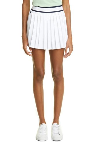 Lacoste + Sport Light Pleated Tennis Skirt