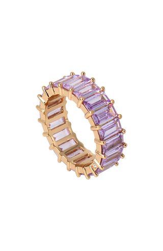 Kurt Geiger + Baguette Crystal Ring