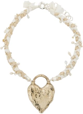 Renli Su + Silver Musée Roo Edition Heart Pendant Necklace