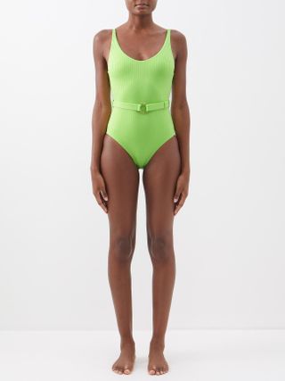 Melissa Odabash + St Tropez Belted Swimsuit