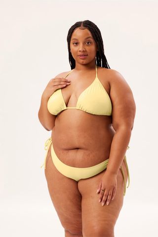 Girlfriend Collective + Banana Cabo String Bikini Top