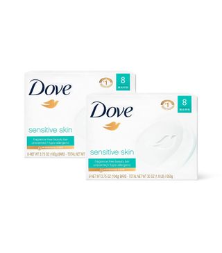 Dove + Sensitive Skin Beauty Bar (8 Pack)