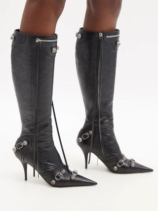 Balenciaga + Cagole Knee-High Boots